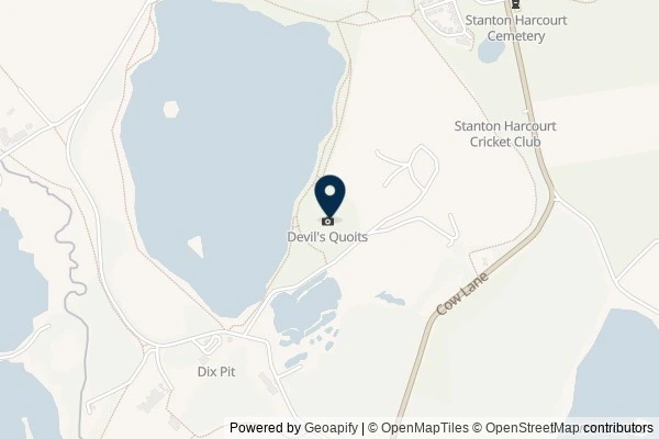 Map showing the area around: Dan Q performed maintenance for GC88ZY9 The Devil’s Quoits