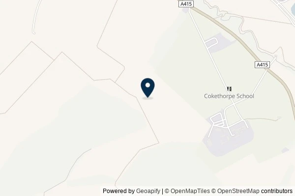 Map showing the area around: Geohashing expedition 2022-12-05 51 -1