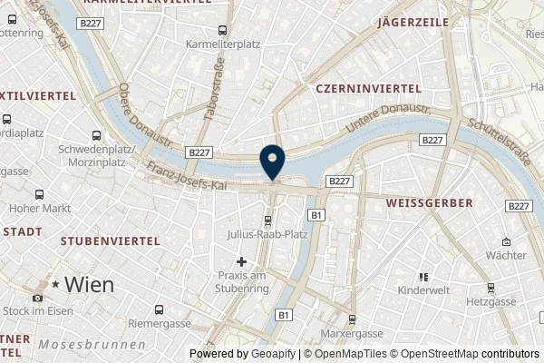 Map showing the area around: Dan Q found GCM8CB Urania