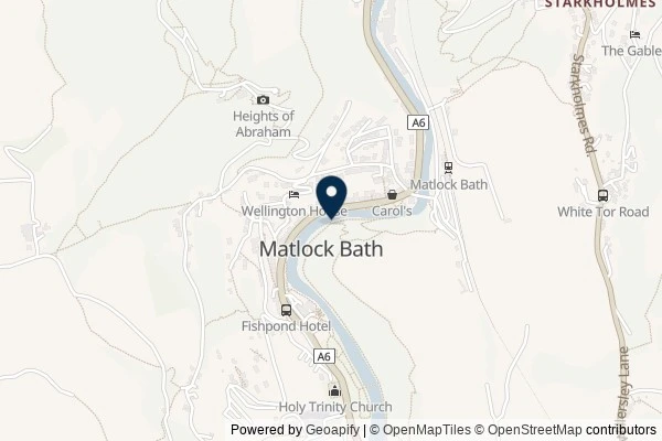 Map showing the area around: Dan Q found GC5F425 Lovers Walk