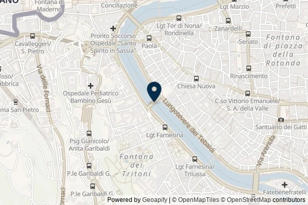 Map showing the area around: Dan Q found GC9QCKH When in Rome live as the Romans do (bb Tribute 05)