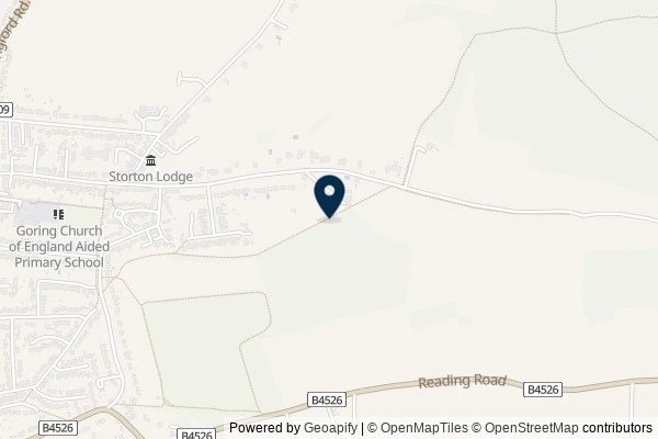 Map showing the area around: Dan Q found GC8C4TE WAG 5 – Battle