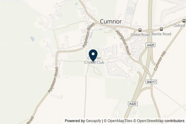 Map showing the area around: Dan Q found GC82XT0 Cumnor Minions – Dr Nefario