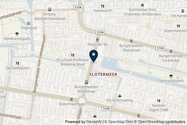 Map showing the area around: Dan Q did not find GC3VCTT Blue Toolbox