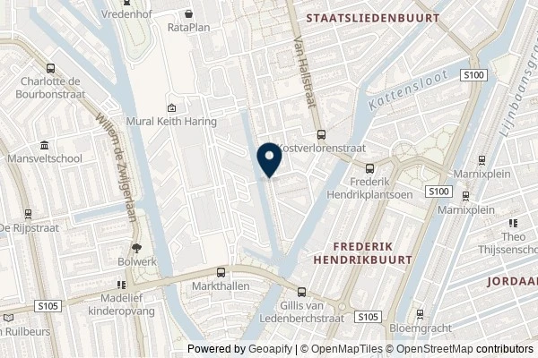 Map showing the area around: Dan Q found GCAFY0Z Van Bossepad