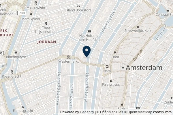 Map showing the area around: Dan Q found GCAB935 Bartolotti House