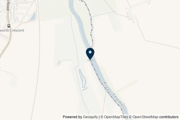 Map showing the area around: Dan Q found GC2W97E Messing about by the river