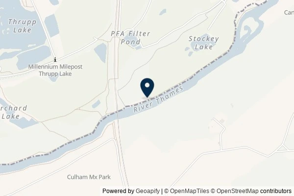 Map showing the area around: Dan Q found GC4QAER Howard