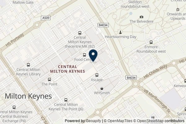 Map showing the area around: Note #24379