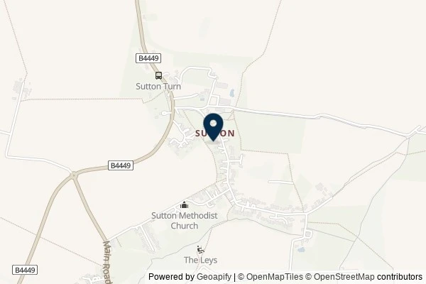 Map showing the area around: Note #24388