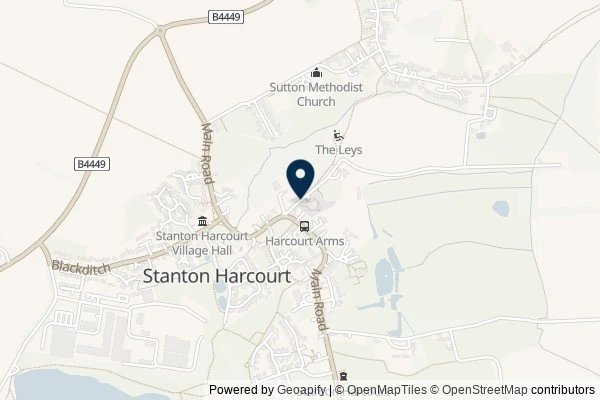 Map showing the area around: Note #24398