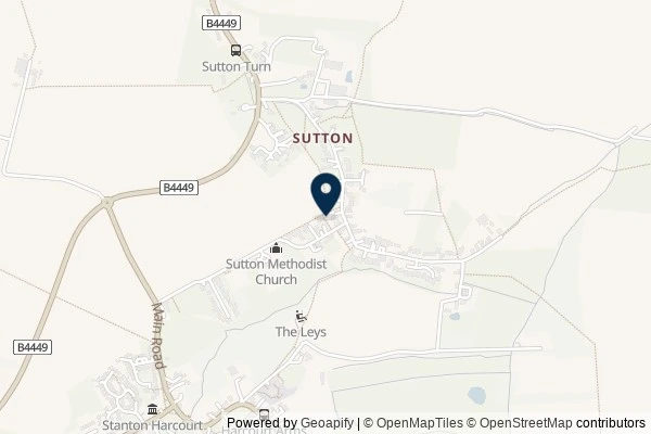 Map showing the area around: Note #24412