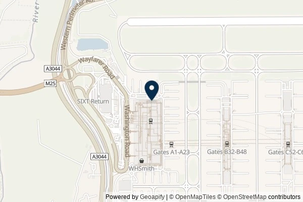 Map showing the area around: Double Sausages