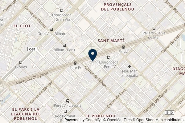 Map showing the area around: Hackaday