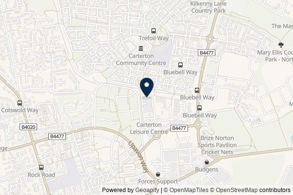 Map showing the area around: Note #24906