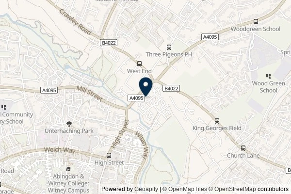 Map showing the area around: Geohash Luck