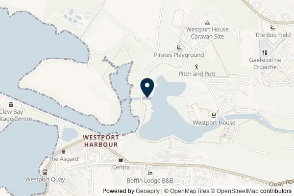 Map showing the area around: Dan Q found GC1X432 Swan Lake