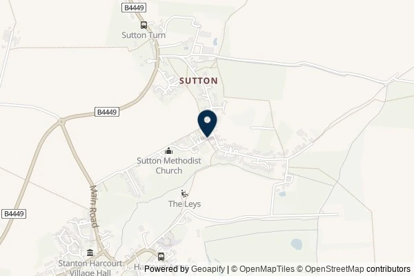 Map showing the area around: Xmas Post