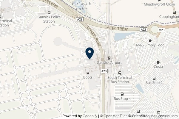 Map showing the area around: Note #25476