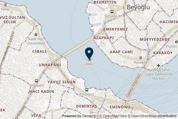 Map showing the area around: Dan Q did not find GC4Z033 WOW – Walking On Water