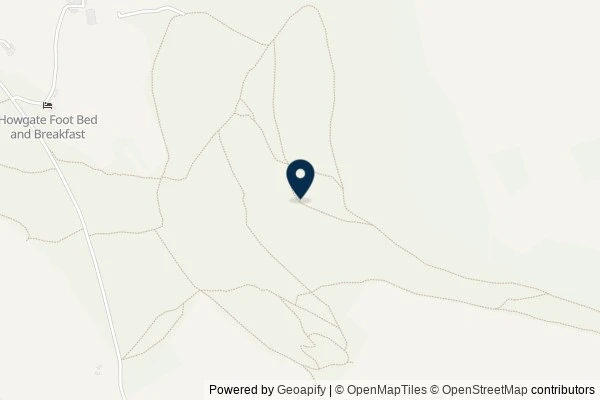 Map showing the area around: Dan Q found GC1DH7W Knipe Scar – On the Edge