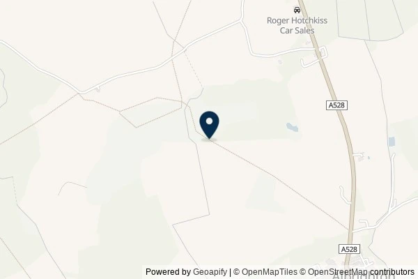 Map showing the area around: Dan Q did not find GC2WV01 JOIN UP THE NUDDSY’S~Field of Dreams