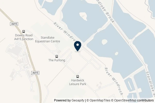 Map showing the area around: Dan Q found GCAR5HV Ivy