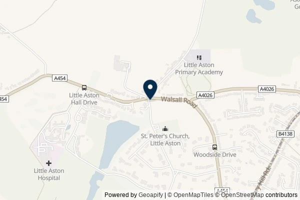 Map showing the area around: Dan Q found GC9QD6R Centurion