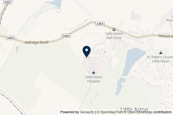 Map showing the area around: Dan Q found GC7H5M9 Hedge your bets