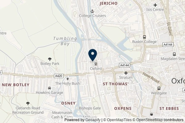 Map showing the area around: Three Rings ❤️ NLA