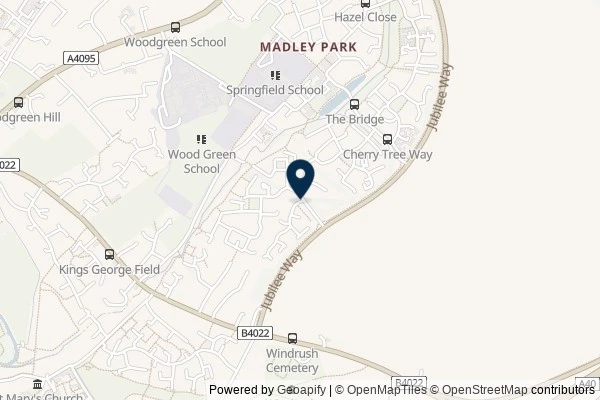 Map showing the area around: Dan Q found GCAARWW Green All Around