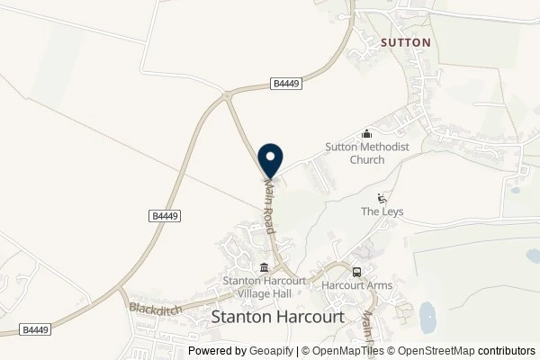 Map showing the area around: Dan Q performed maintenance on GC9GTV3 Drive Slowly; Fox Crossing