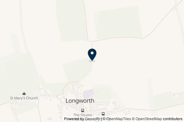 Map showing the area around: Dan Q found GCANV2R #03 Longworth Loop