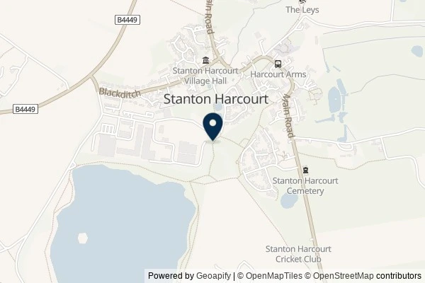 Map showing the area around: Dan Q wrote note for GCB8W6H In Memory