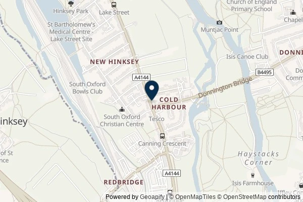 Map showing the area around: Note #27001