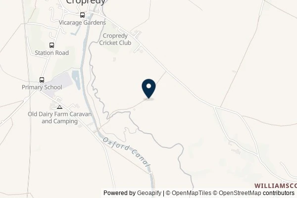 Map showing the area around: Dan Q found GCAJH34 Jonah’s Oak