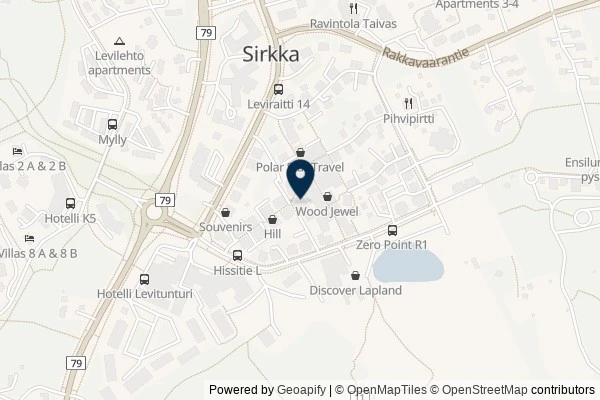 Map showing the area around: Dan Q found GCAC54Z Aquarium