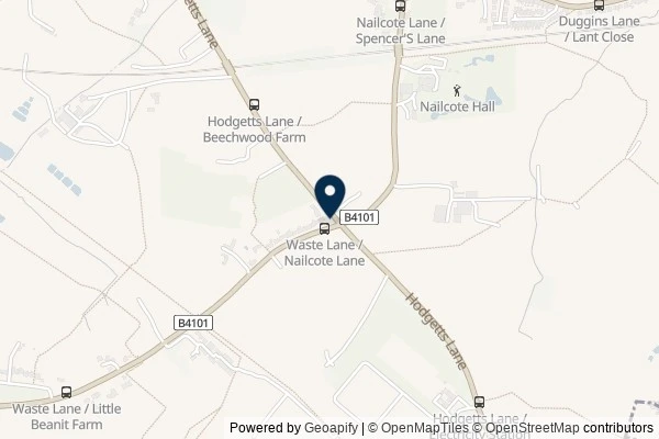 Map showing the area around: Dan Q found GC8YPVJ Finn1