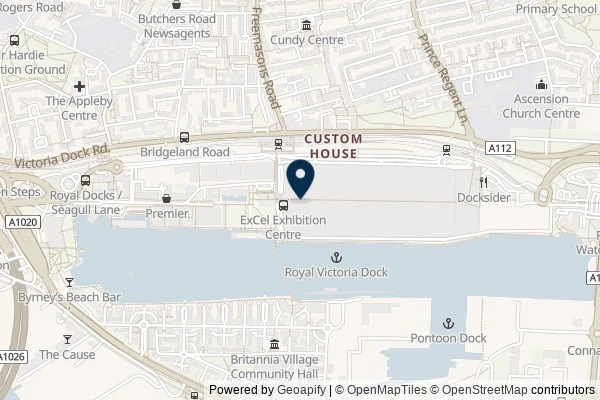 Map showing the area around: “I’m glad I’m not the only one”