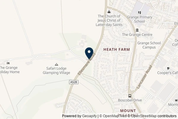 Map showing the area around: Dan Q found GCARTJK Hencote Lane