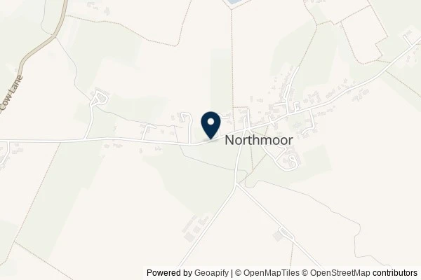 Map showing the area around: Dan Q found GCBMAMH #22 Northmoor Loop