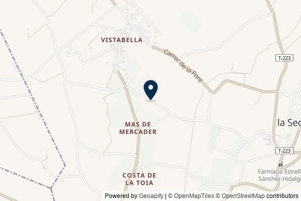 Map showing the area around: Dan Q did not find GC5QGH5 RAPOEB 34 fase llarga.
