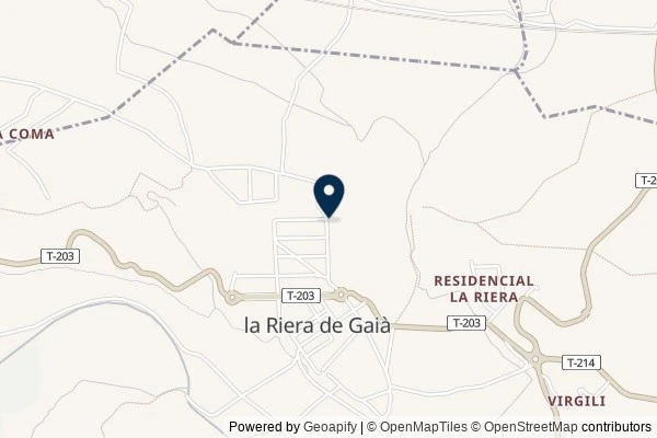 Map showing the area around: Dan Q found GCATCV0 Passejant amb la Boira – El gos electricista