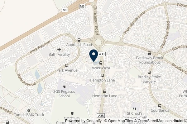 Map showing the area around: Dan Q found GC85TVQ Out Of Office