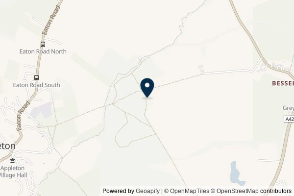 Map showing the area around: Dan Q found GCB9ZHR Besselsleigh Wood - The Fallen Stump