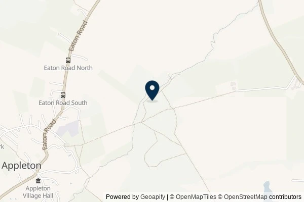 Map showing the area around: Dan Q found GCB9ZHJ Besselsleigh Wood - The Old Coppiced Tree