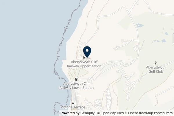 Map showing the area around: Dan Q found GL3BWW2F Rainbow Series – Orange