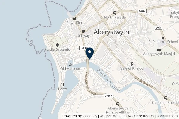 Map showing the area around: Dan Q found GL3C41ZC Alphabet Series – C