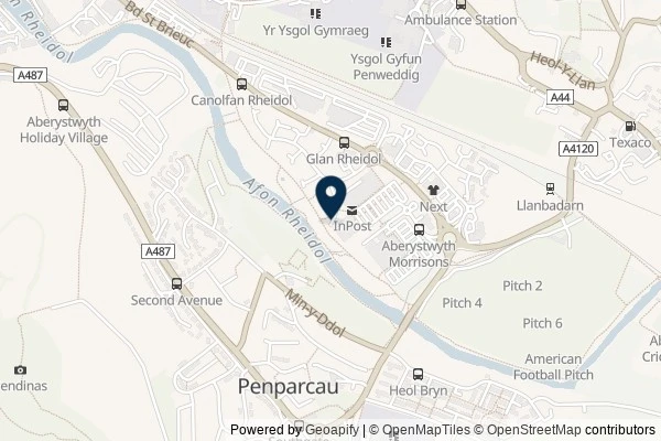 Map showing the area around: Dan Q found GL3DFY43 Alphabet Series – A