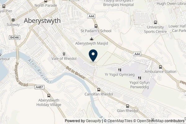 Map showing the area around: Dan Q found GL3DMBG4 Beta